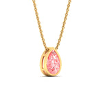 Load image into Gallery viewer, 4-carat-bezel-pear-water-drop-vivid-pink-solitaire-pendant-in-yellow-gold-fdpd10538pegvpinkangle3-4.00ct-nl-yg.jpg?v=1787819662