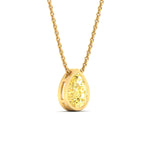Load image into Gallery viewer, 4-carat-bezel-pear-water-drop-vivid-yellow-solitaire-pendant-in-yellow-gold-fdpd10538pegvyellowangle3-4.00ct-nl-yg.jpg?v=1787819662