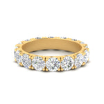 Load image into Gallery viewer, 0.25 - 5 Carat Round Cut Lab Grown Eternity Wedding Band For Women 14k Gold
