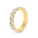 Load image into Gallery viewer, 0.25 - 5 Carat Round Cut Lab Grown Eternity Wedding Band For Women 14k Gold
