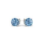 Load image into Gallery viewer, 4-carat-fancy-color-lab-grown-round-vivid-blue-stud-earrings-in-white-gold-fdear10411rogvblueangle3-4.00ct-nl-wg.jpg?v=1786968027