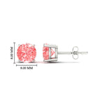 Load image into Gallery viewer, 4-carat-fancy-color-lab-grown-round-vivid-pink-stud-earrings-in-white-gold-fdear10411rogvpinkangle2-4.00ct-nl-wg-hw.jpg?v=1786968027