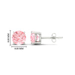 Load image into Gallery viewer, Fancy Lab Colored Diamond Round Cut Stud Earring