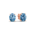 Load image into Gallery viewer, 4-carat-oval-cut-vivid-blue-diamond-stud-earrings-in-rose-gold-fdear10411ovgvblueangle1-4.00ct-nl-rg.jpg
