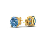 Load image into Gallery viewer, 4-carat-oval-cut-vivid-blue-diamond-stud-earrings-in-yellow-gold-fdear10411ovgvblueangle4-4.00ct-nl-yg.jpg