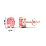 Load image into Gallery viewer, 4-carat-oval-cut-vivid-pink-diamond-stud-earrings-in-rose-gold-fdear10411ovgvpinkangle2-4.00ct-nl-rg-hw.jpg