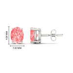 Load image into Gallery viewer, 4-carat-oval-cut-vivid-pink-diamond-stud-earrings-in-white-gold-fdear10411ovgvpinkangle2-4.00ct-nl-wg-hw.jpg