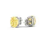 Load image into Gallery viewer, 4-carat-oval-cut-vivid-yellow-diamond-stud-earrings-in-white-gold-fdear10411ovgvyellowangle4-4.00ct-nl-wg.jpg