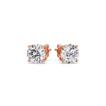 Load image into Gallery viewer, 4-carat-round-stud-earring-in-rose-gold-FDEAR-10411RO-4.00CT-NL-RG_1200x1200.jpg?v=1771303135