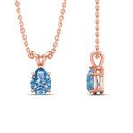Load image into Gallery viewer, Color Lab Fancy Pear Shaped Diamond Solitaire Pendant