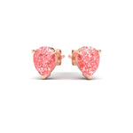 Load image into Gallery viewer, 4-carat-vivid-pink-pear-cut-3-prong-earring-in-rose-gold-fdear10411pepinkangle3-4.00ct-nl-rg.jpg
