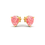 Load image into Gallery viewer, 4-carat-vivid-pink-pear-cut-3-prong-earring-in-yellow-gold-fdear10411pepinkangle3-4.00ct-nl-yg.jpg
