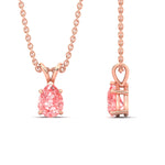 Load image into Gallery viewer, Color Lab Fancy Pear Shaped Diamond Solitaire Pendant