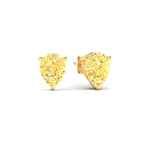 Load image into Gallery viewer, 4-carat-vivid-yellow-pear-cut-3-prong-earring-in-yellow-gold-fdear10411peyellowangle1-4.00ct-nl-yg.jpg