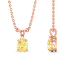 Load image into Gallery viewer, Color Lab Fancy Pear Shaped Diamond Solitaire Pendant