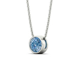 Load image into Gallery viewer, 4-ct-fancy-lab-grown-round-vived-blue-bezel-stone-pendant-in-white-gold-fdpd10538rogvblueangle2-4.00ct-nl-wg.jpg?v=1785906888