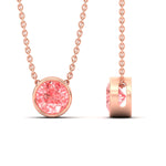 Load image into Gallery viewer, 4-ct-fancy-lab-grown-round-vived-pink-bezel-stone-pendant-in-rose-gold-fdpd10538rogvpinkangle3-4.00ct-nl-rg.jpg?v=1785906888
