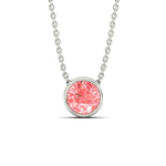 Load image into Gallery viewer, 4-ct-fancy-lab-grown-round-vived-pink-bezel-stone-pendant-in-white-gold-fdpd10538rogvpinkangle1-4.00ct-nl-wg.jpg?v=1785906888