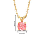 Load image into Gallery viewer, 4-ct-four-prong-fancy-lab-grown-round-vived-pink-stone-pendant-in-yellow-gold-fdpd8469rogvpinkangle1-4.00ct-nl-yg-hw.jpg?v=1786081059