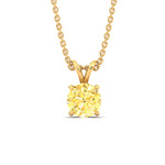 Load image into Gallery viewer, 4-ct-four-prong-fancy-lab-grown-round-vived-yellow-stone-pendant-in-yellow-gold-fdpd8469rogvyellowangle1-4.00ct-nl-yg.jpg?v=1786081185