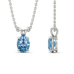 Load image into Gallery viewer, 4-ct-oval-shaped-fancy-lab-grown-vived-blue-stone-pendant-in-white-gold-fdpd8469ovgvblueangle3-4.00ct-nl-wg.jpg