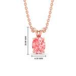 Load image into Gallery viewer, 4-ct-oval-shaped-fancy-lab-grown-vived-pink-stone-pendant-in-rose-gold-fdpd8469ovgvpinkangle1-4.00ct-nl-rg-hw.jpg