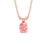 Load image into Gallery viewer, 4-ct-oval-shaped-fancy-lab-grown-vived-pink-stone-pendant-in-rose-gold-fdpd8469ovgvpinkangle1-4.00ct-nl-rg.jpg