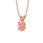 Load image into Gallery viewer, 4-ct-oval-shaped-fancy-lab-grown-vived-pink-stone-pendant-in-rose-gold-fdpd8469ovgvpinkangle2-4.00ct-nl-rg.jpg