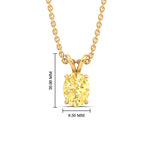 Load image into Gallery viewer, 4-ct-oval-shaped-fancy-lab-grown-vived-yellow-stone-pendant-in-yellow-gold-fdpd8469ovgvyellowangle1-4.00ct-nl-yg-hw.jpg
