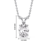 Load image into Gallery viewer, https://www.fascinatingdiamonds.com/cdn/shop/files/4-ct-oval-solitaire-pendant-in-white-gold-FDPD8469OV-4CT-ANGLE1-WG-HW_1200X1200.jpg?v=1762142938