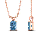 Load image into Gallery viewer, 4-ct-radiant-cut-fancy-lab-grown-vived-blue-solitaire-necklace-in-rose-gold-fdpd8469ragvblueangle3-4.00ct-nl-rg.jpg