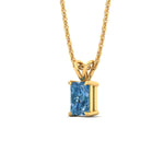Load image into Gallery viewer, 4-ct-radiant-cut-fancy-lab-grown-vived-blue-solitaire-necklace-in-yellow-gold-fdpd8469ragvblueangle2-4.00ct-nl-yg.jpg