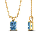 Load image into Gallery viewer, 4-ct-radiant-cut-fancy-lab-grown-vived-blue-solitaire-necklace-in-yellow-gold-fdpd8469ragvblueangle3-4.00ct-nl-yg.jpg