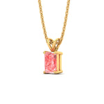 Load image into Gallery viewer, 4-ct-radiant-cut-fancy-lab-grown-vived-pink-solitaire-necklace-in-yellow-gold-fdpd8469ragvpinkangle2-4.00ct-nl-yg.jpg