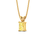 Load image into Gallery viewer, 4-ct-radiant-cut-fancy-lab-grown-vived-yellow-solitaire-necklace-in-yellow-gold-fdpd8469ragvyellowangle2-4.00ct-nl-yg.jpg