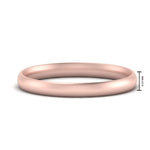 Load image into Gallery viewer, 1 MM To 6 MM Comfort Fit Plain Wedding Band
