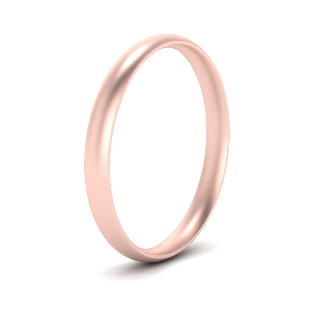 1 MM To 6 MM Comfort Fit Plain Wedding Band