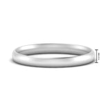 Load image into Gallery viewer, 1 MM To 6 MM Comfort Fit Plain Wedding Band
