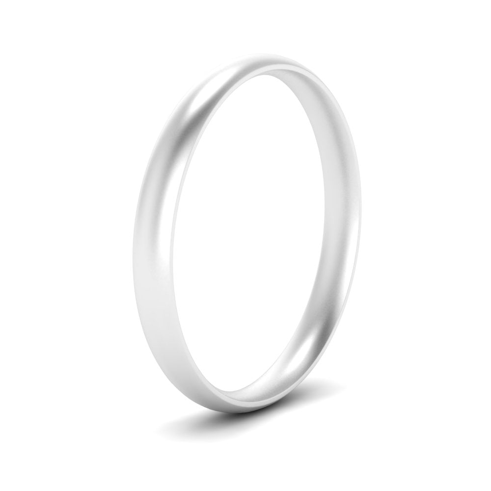 1 MM To 6 MM Comfort Fit Plain Wedding Band