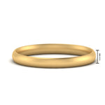 Load image into Gallery viewer, 1 MM To 6 MM Comfort Fit Plain Wedding Band
