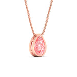 Load image into Gallery viewer, 5-carat-bezel-pear-water-drop-vivid-pink-solitaire-pendant-in-rose-gold-fdpd10538pegvpinkangle3-5.00ct-nl-rg.jpg?v=1787819662