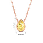 Load image into Gallery viewer, 5-carat-bezel-pear-water-drop-vivid-yellow-solitaire-pendant-in-rose-gold-fdpd10538pegvyellowangle1-5.00ct-nl-rg-hw_3d186e81-95c7-4720-be70-d5bb23dd90d6.jpg?v=1787819661