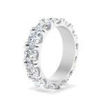 Load image into Gallery viewer, 0.25 - 5 Carat Round Cut Lab Grown Eternity Wedding Band For Women 14k Gold
