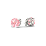 Load image into Gallery viewer, Fancy Lab Colored Diamond Round Cut Stud Earring