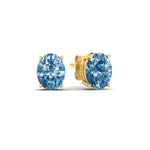 Load image into Gallery viewer, 5-carat-oval-cut-vivid-blue-diamond-stud-earrings-in-yellow-gold-fdear10411ovgvblueangle1-5.00ct-nl-yg.jpg
