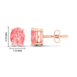 Load image into Gallery viewer, 5-carat-oval-cut-vivid-pink-diamond-stud-earrings-in-rose-gold-fdear10411ovgvpinkangle2-5.00ct-nl-rg-hw.jpg