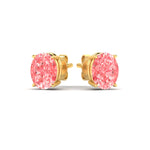 Load image into Gallery viewer, 5-carat-oval-cut-vivid-pink-diamond-stud-earrings-in-yellow-gold-fdear10411ovgvpinkangle3-5.00ct-nl-yg.jpg