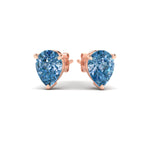 Load image into Gallery viewer, 5-carat-vivid-blue-pear-cut-3-prong-earring-in-rose-gold-fdear10411peblueangle3-5.00ct-nl-rg.jpg