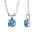 Load image into Gallery viewer, 5-ct-four-prong-fancy-lab-grown-round-vived-blue-stone-pendant-in-white-gold-fdpd8469rogvblueangle3-3.00ct-nl-wg.jpg?v=1786081376