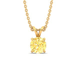 Load image into Gallery viewer, 5-ct-four-prong-fancy-lab-grown-round-vived-yellow-stone-pendant-in-yellow-gold-fdpd8469rogvyellowangle1-5.00ct-nl-yg.jpg?v=1786082427